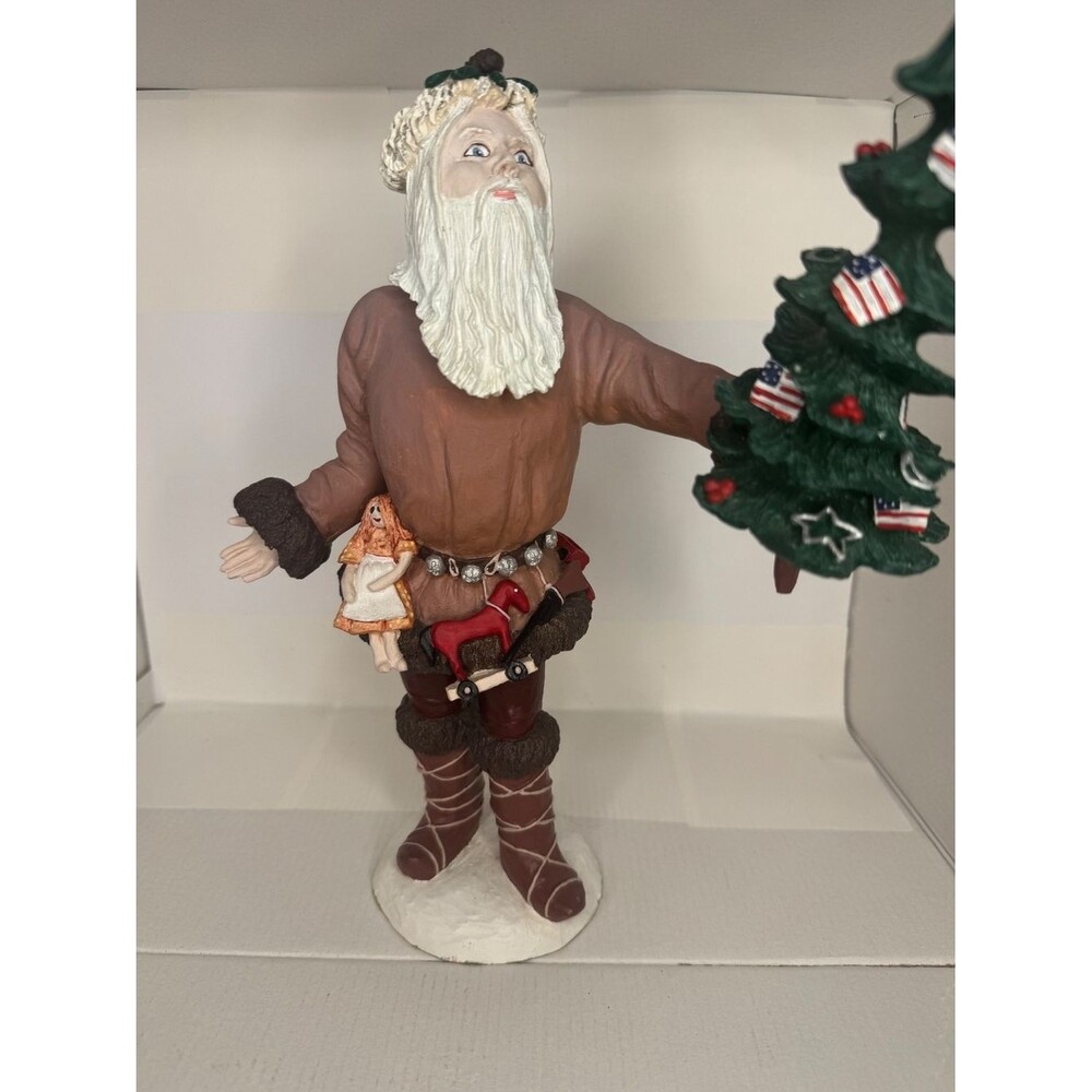 Vintage History of Santa Figurine